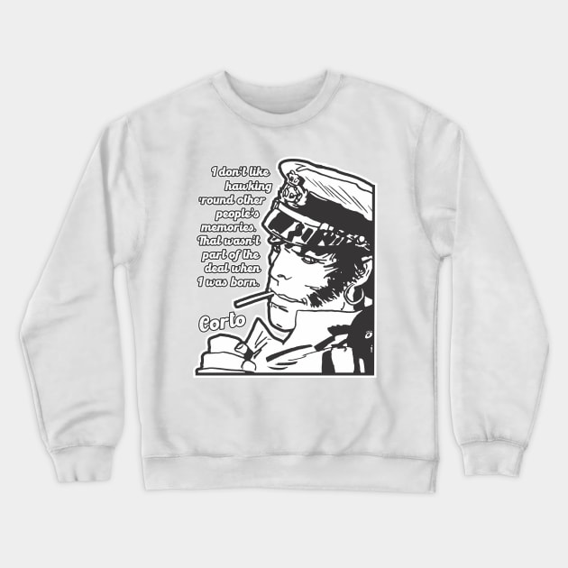 Corto Maltese Crewneck Sweatshirt by workshop71